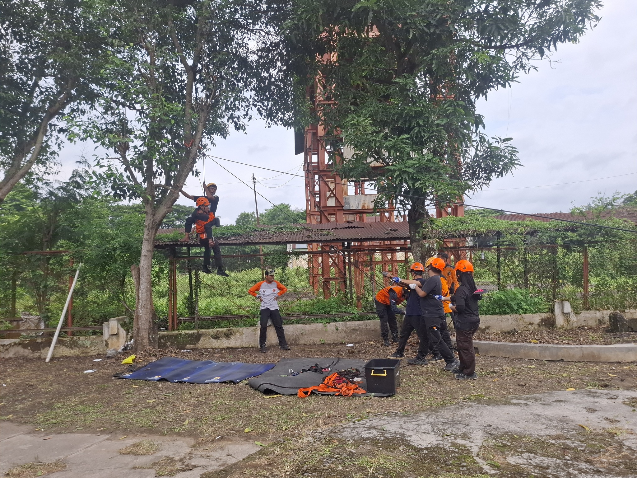 DIKLATSAR Vertical Rescue